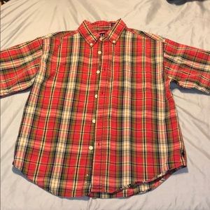 Boys button up shirt